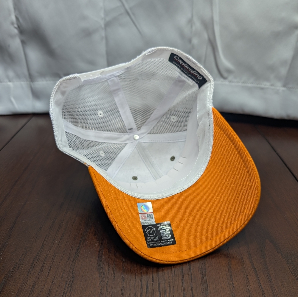 Tennessee Volunteers Operation Hat Trick OHT Truckers Style Snapback Mesh Hat - Picture 5 of 5